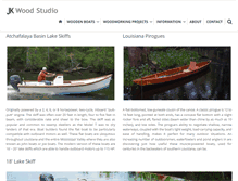 Tablet Screenshot of jkwoodstudio.com